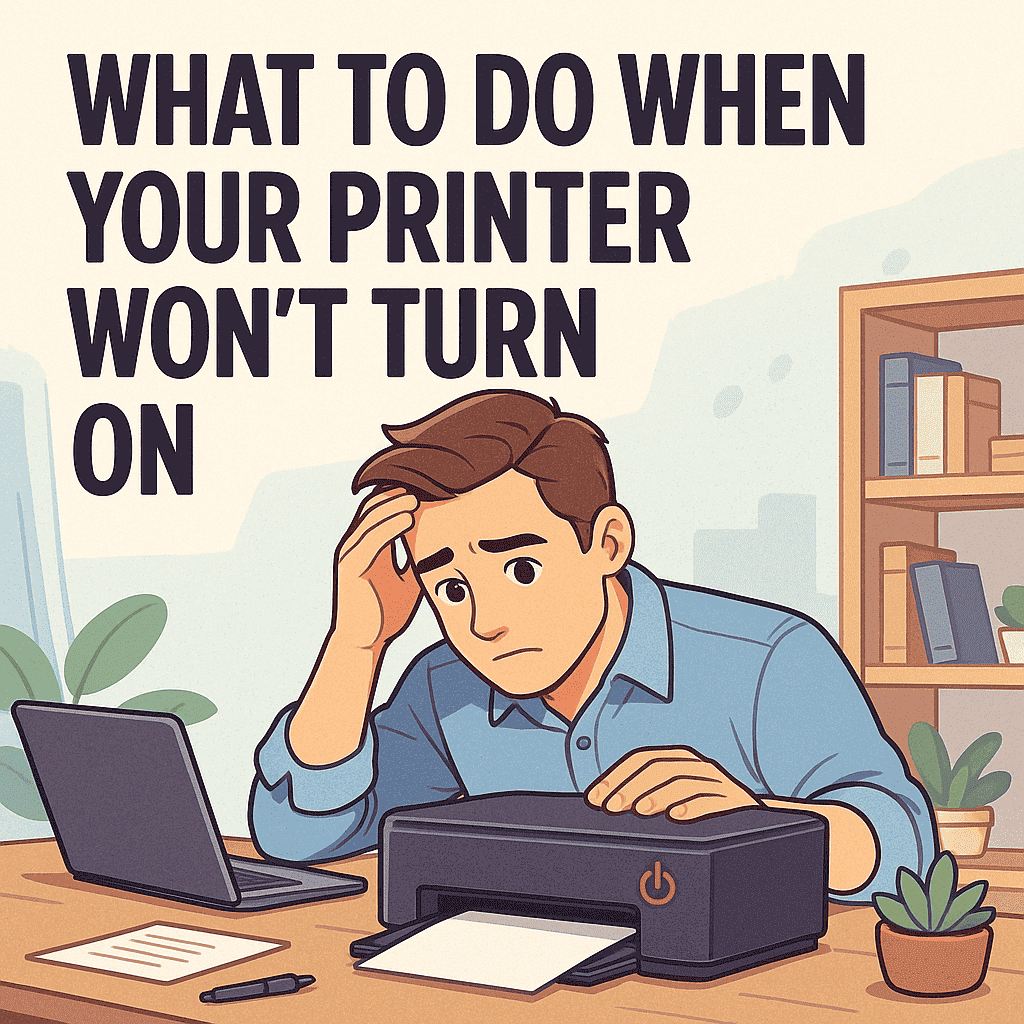  What To Do When Your Printer Won’t Turn On: A Complete Troubleshooting Guide
