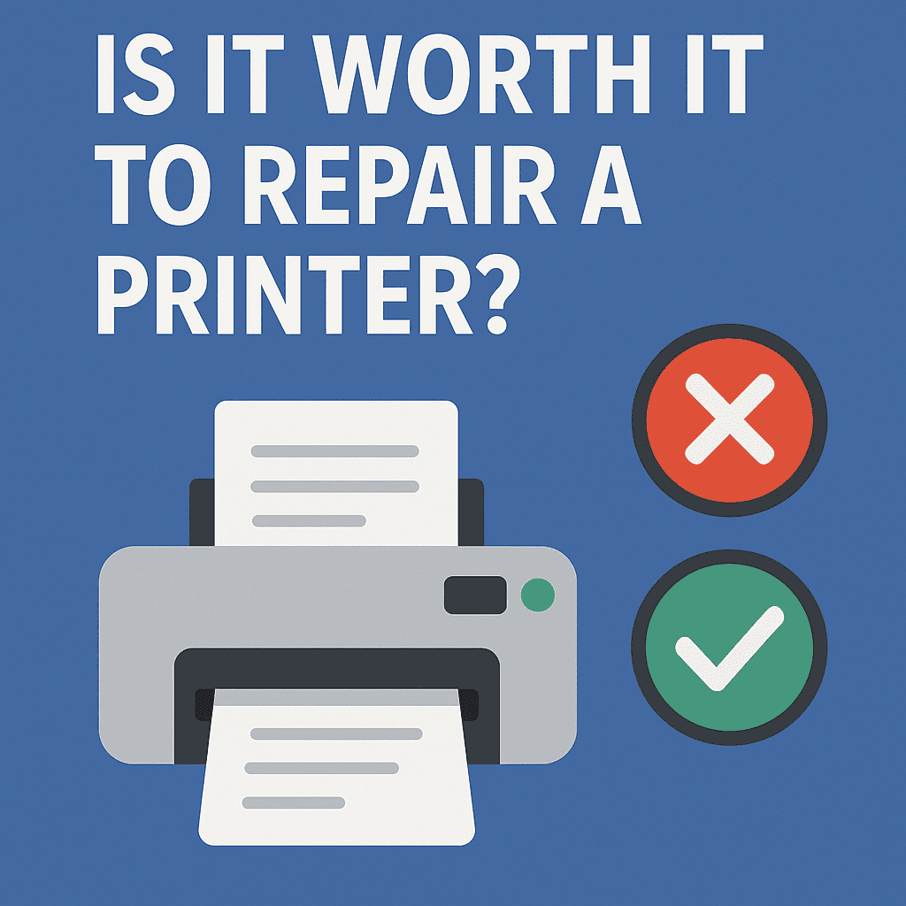 Is It Worth It to Repair a Printer? Expert Guide from Smart Service Hub